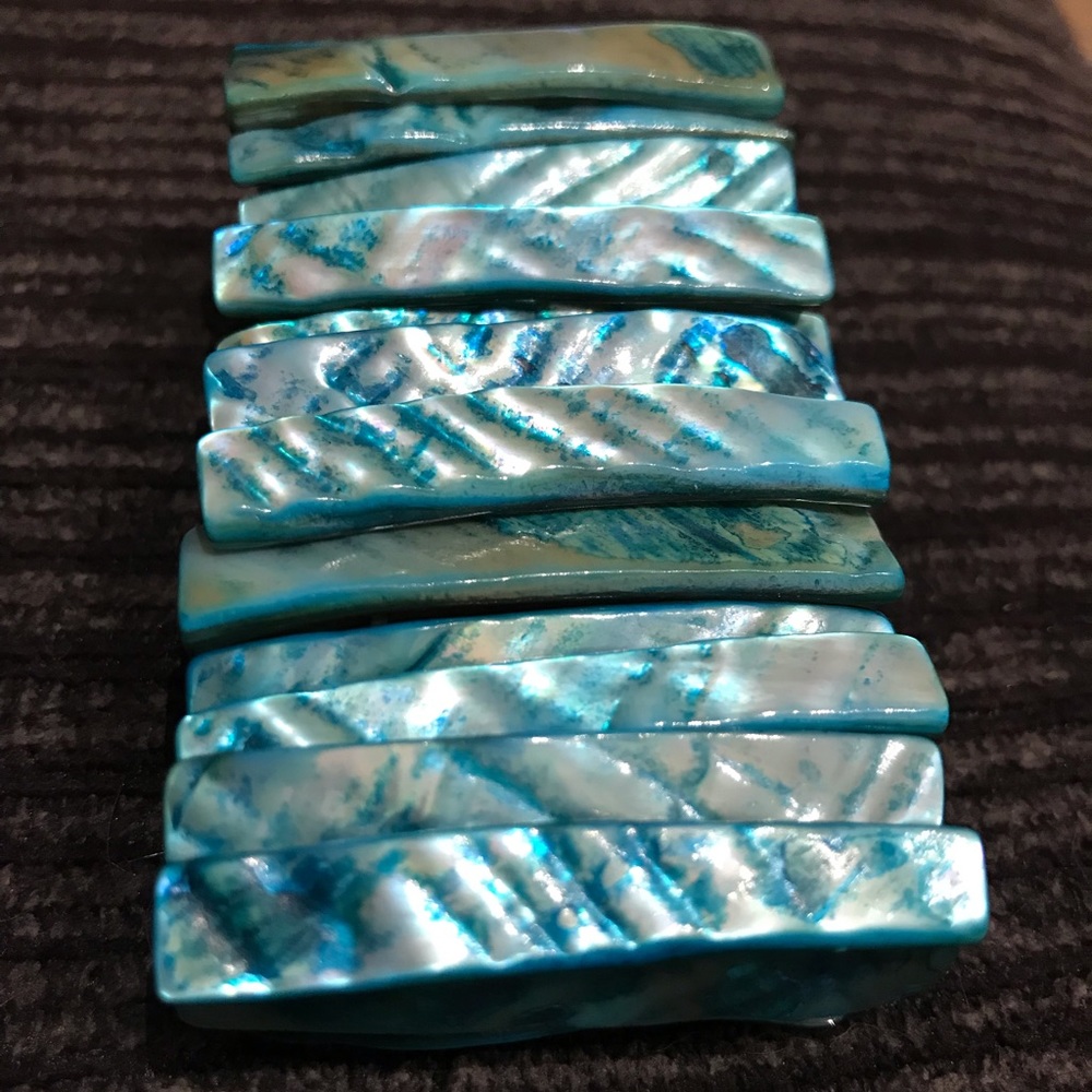 Abalone shell bracelet